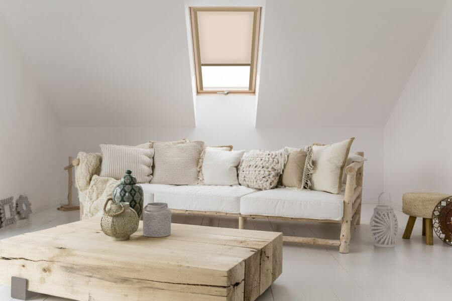 Rollo 3020 Dachfenster Beige