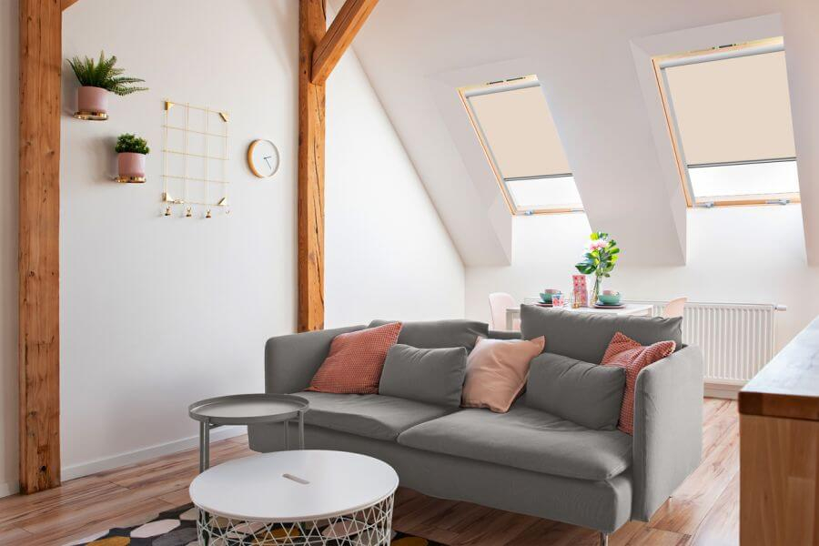 Rollo 3020 Dachfenster Beige