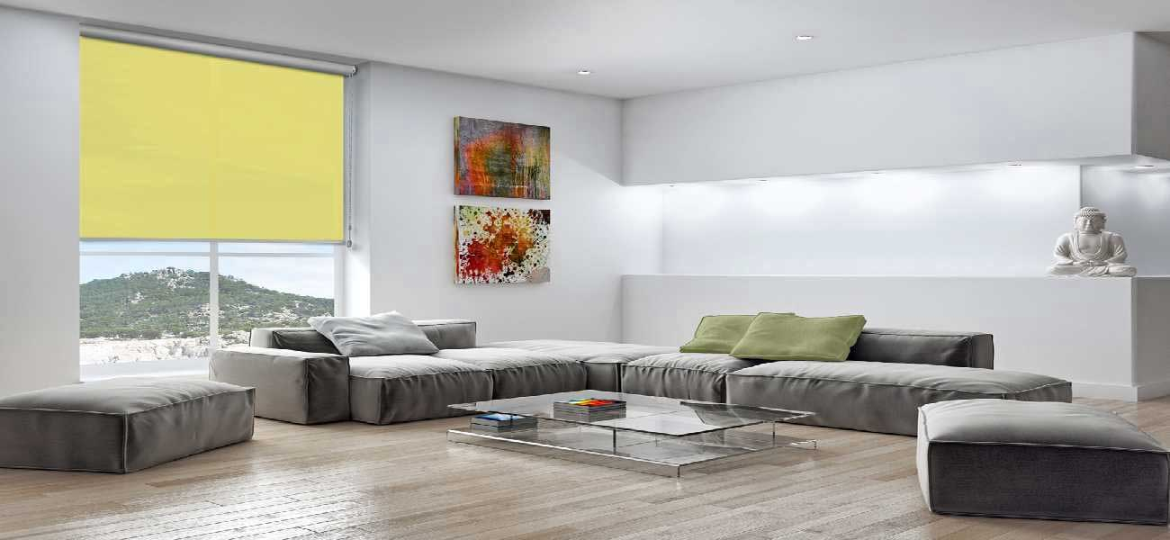Rollo 3687 Wohnzimmer gelb