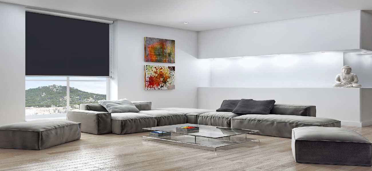 Rollo 3023 Wohnzimmer Kassette Schwarz