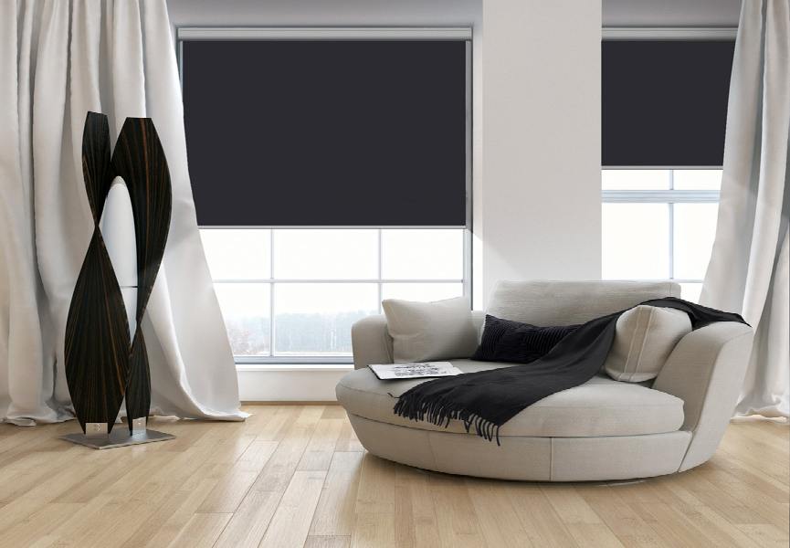 Rollo 3023 Wohnzimmer Schwarz