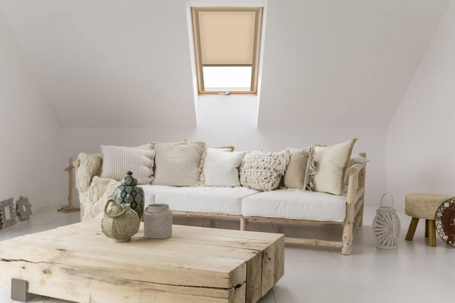 Rollo 3025 Dachfenster Beige