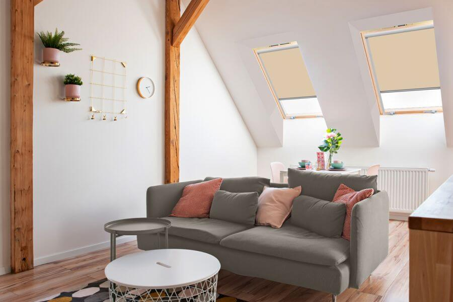 Rollo 3025 Dachfenster Beige
