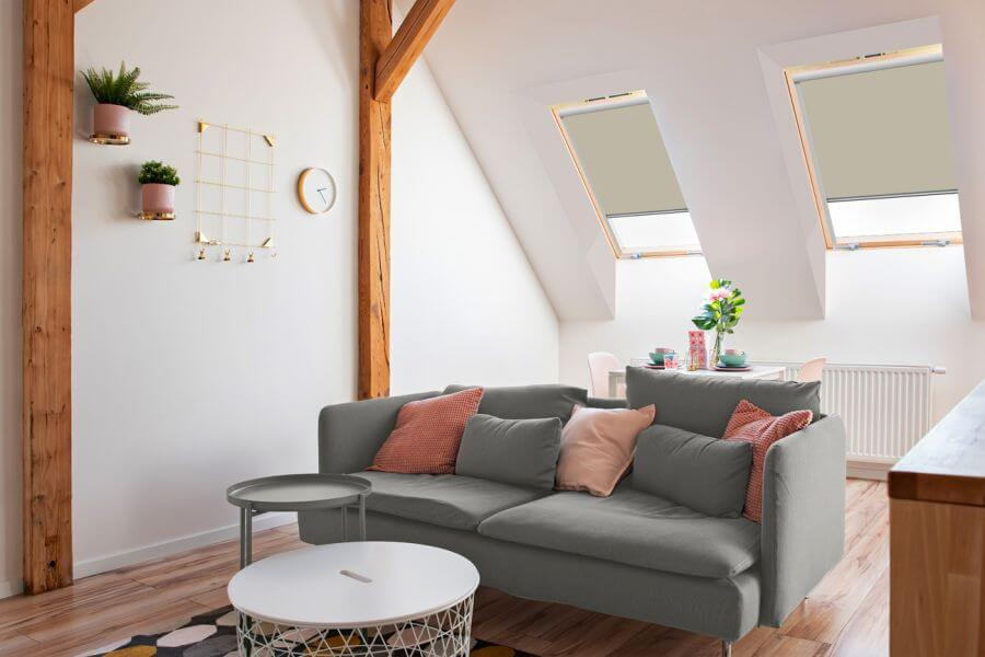 Rollo 3028 Dachfenster Beige