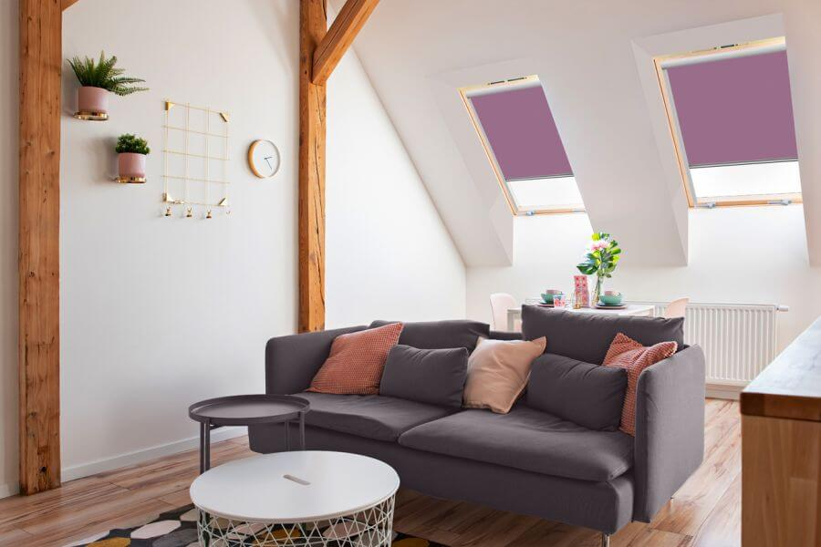 Rollo 3033 Dachfenster Lila