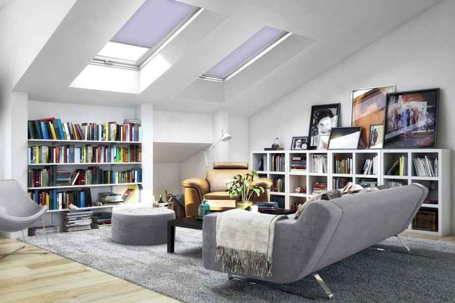 Rollo 3034 Dachfenster Lila