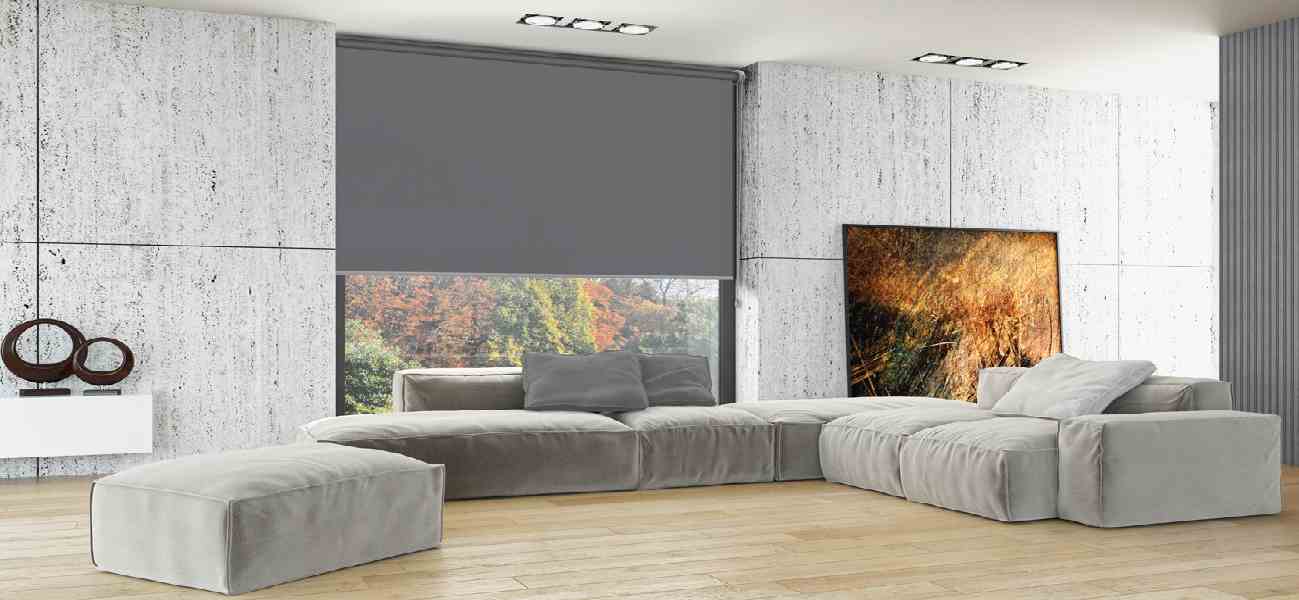 Rollo 3036 Wohnzimmer Grau