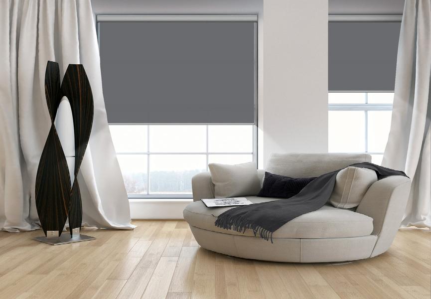 Rollo 3036 Wohnzimmer Grau