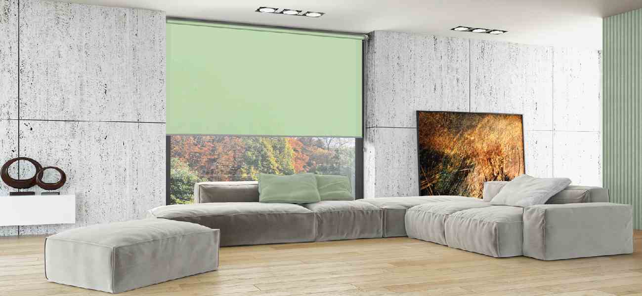 Rollo 3040 Wohnzimmer Grün
