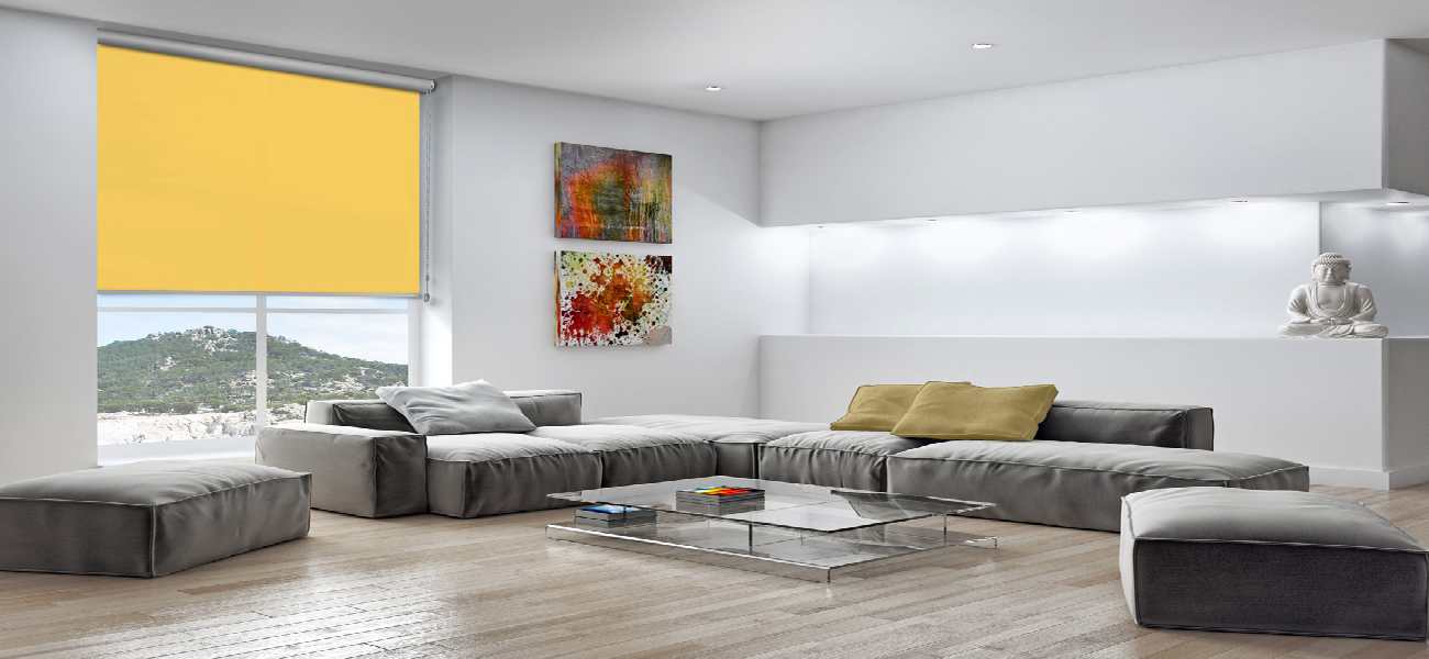 Rollo 3046 Wohnzimmer Kassette Gelb