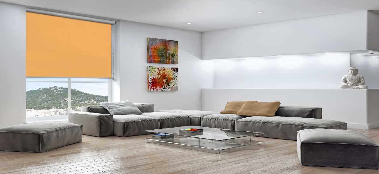 Rollo 3047 Wohnzimmer Kassette Gelb