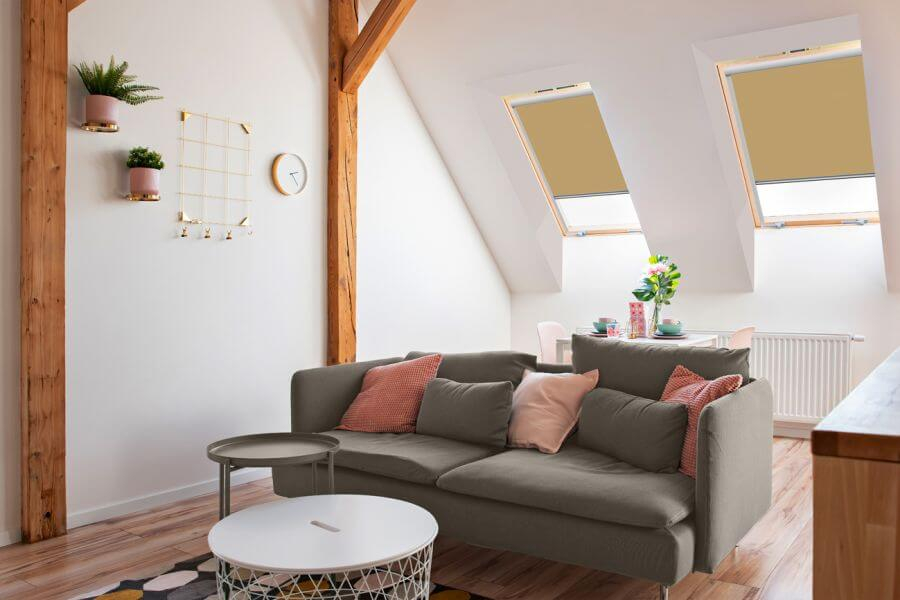 Rollo 3048 Dachfenster Braun
