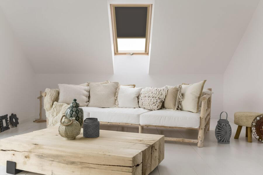 Rollo 3049 Dachfenster Braun