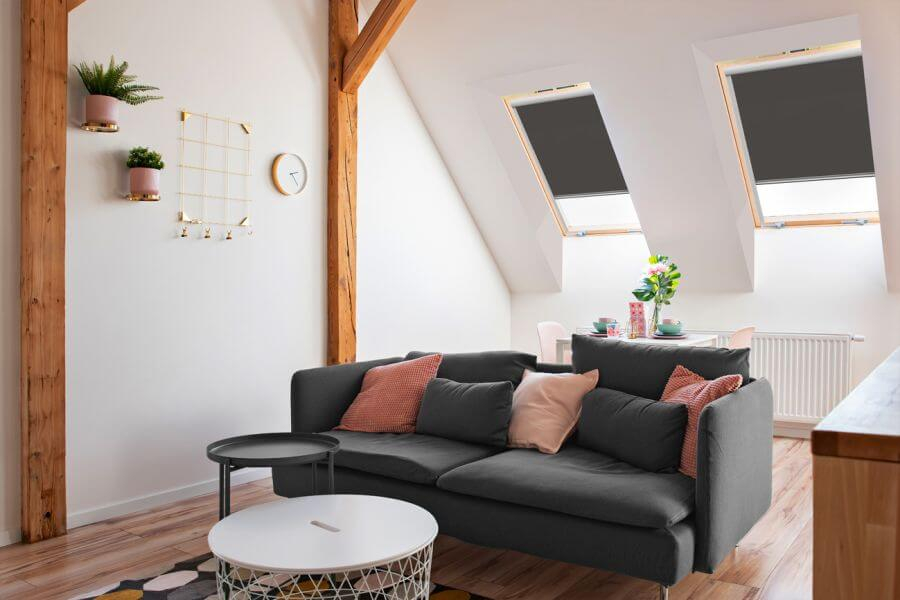 Rollo 3049 Dachfenster Braun