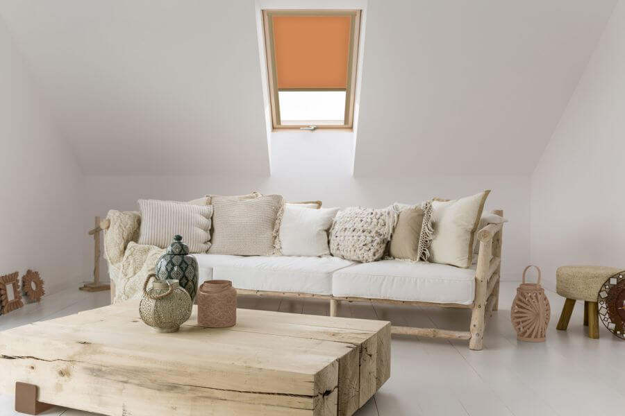 Rollo 3052 Dachfenster Orange