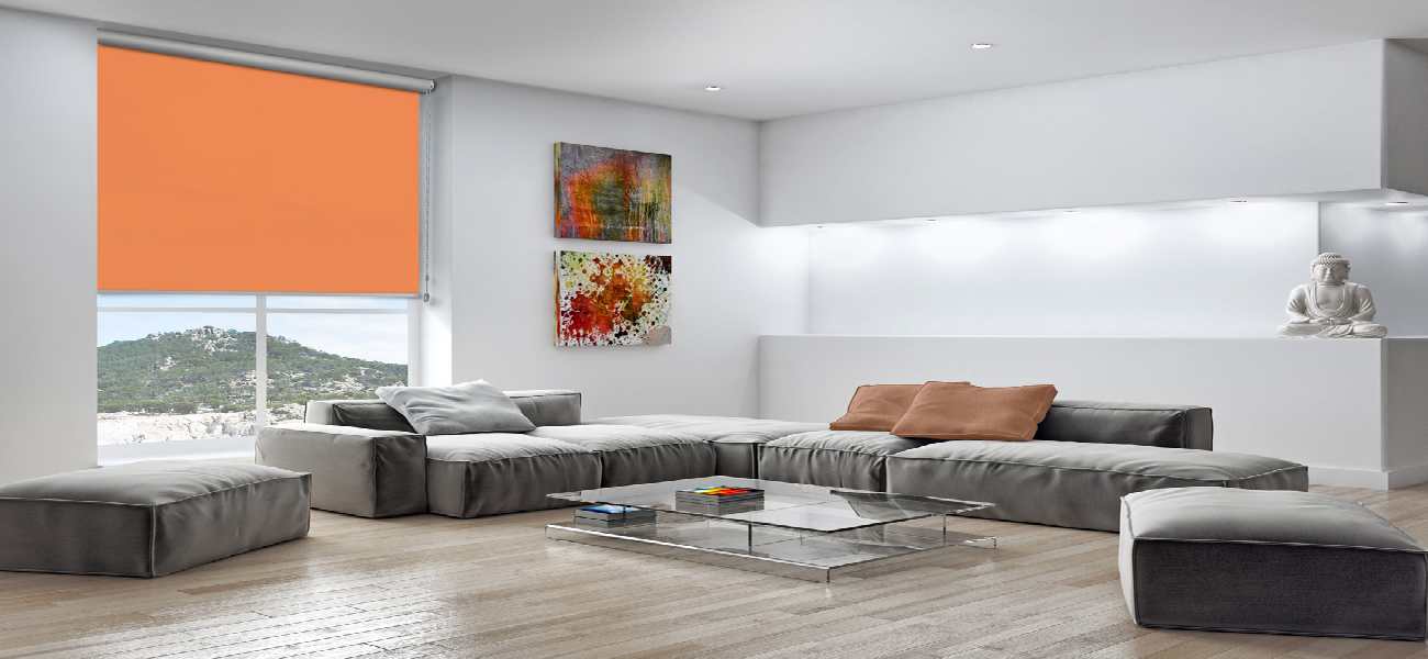 Rollo 3052 Wohnzimmer Kassette Orange