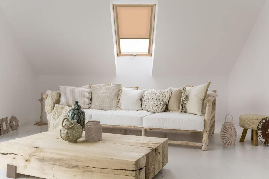 Rollo 3054 Dachfenster Orange
