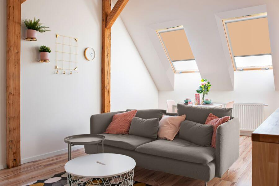 Rollo 3054 Dachfenster Orange