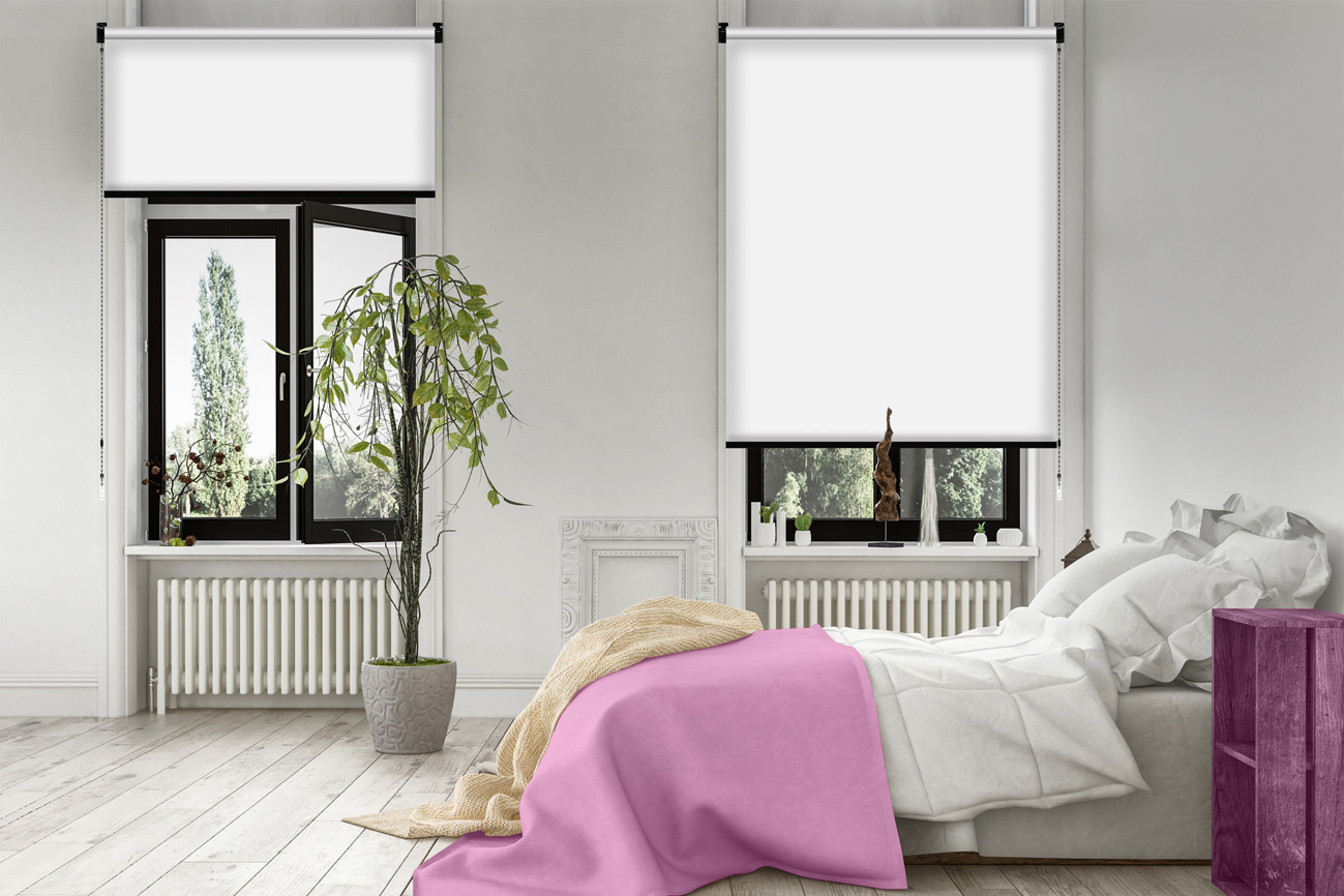 Rollo Blackout Cerro 3763 Schlafzimmer