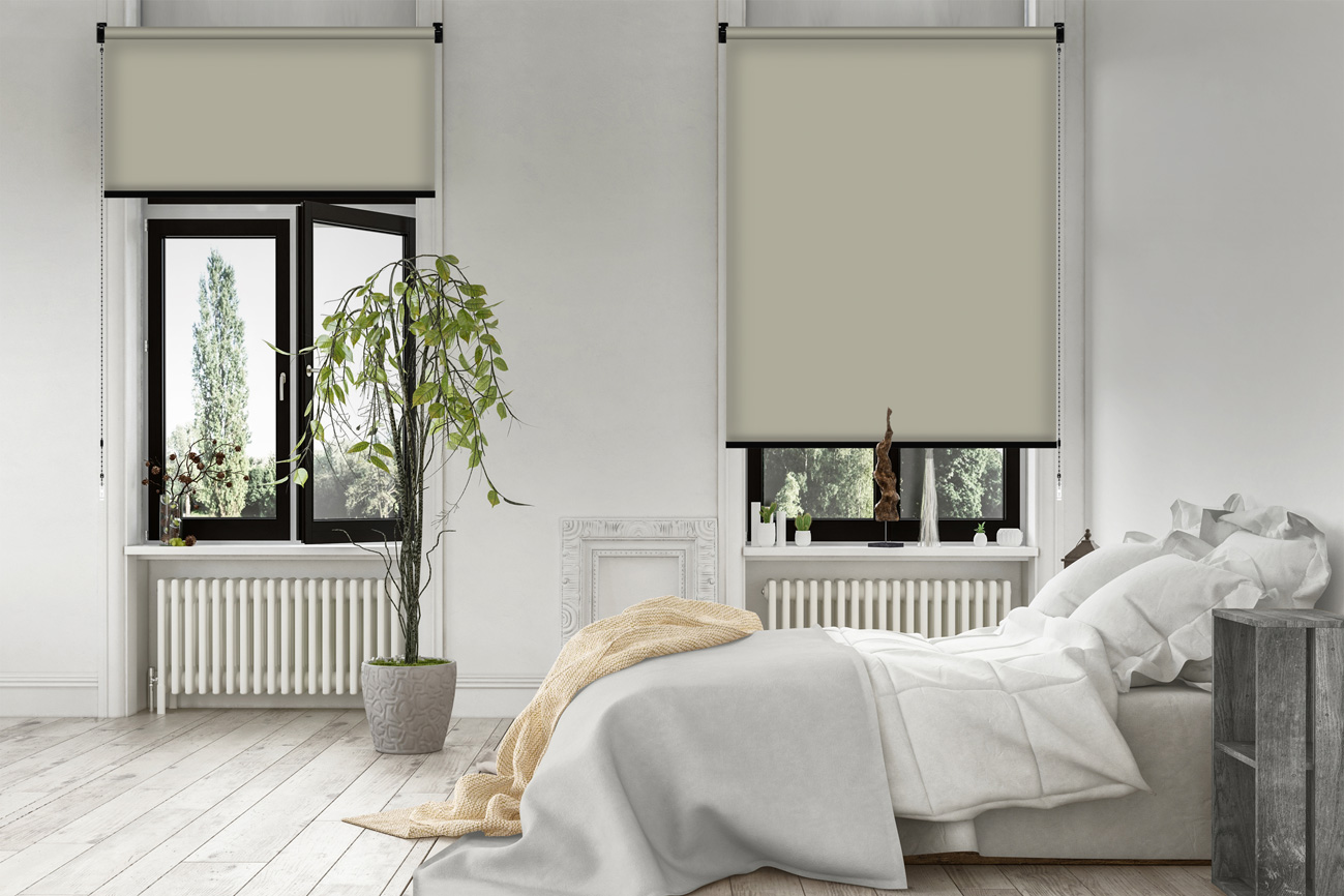 Rollo Blackout Notte 3760 Schlafzimmer