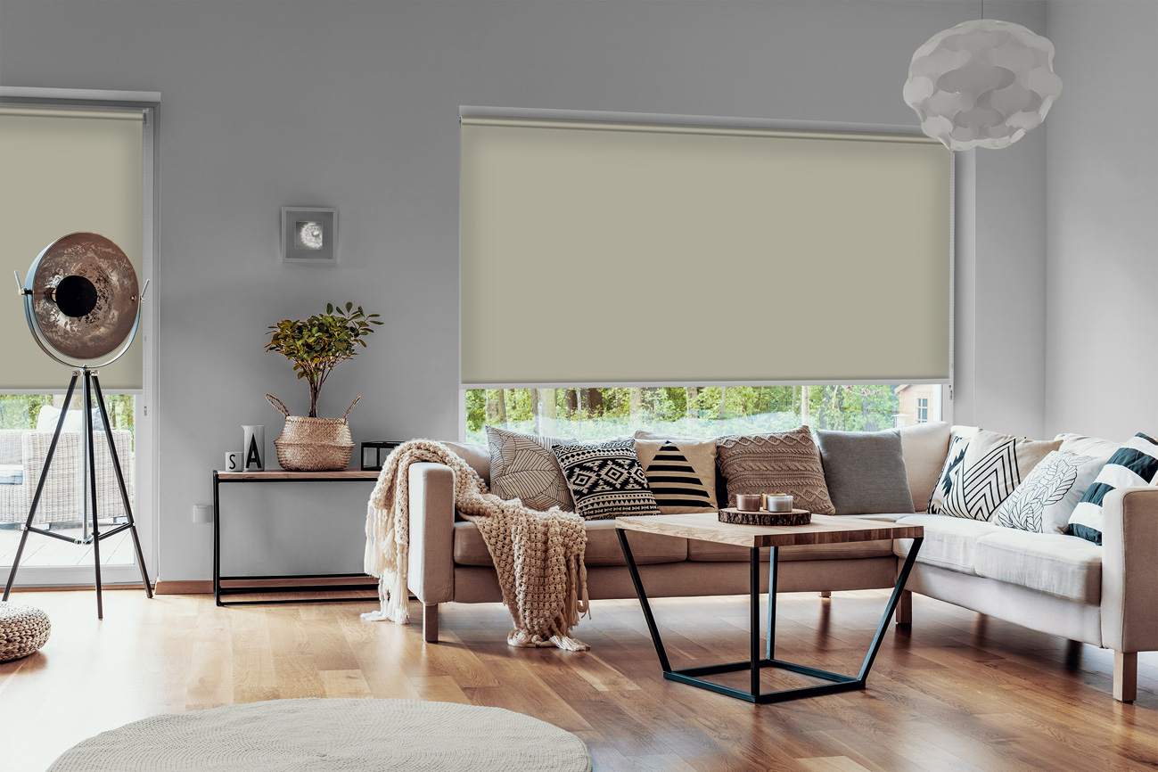 Rollo Blackout Notte 3760 Wohnzimmer