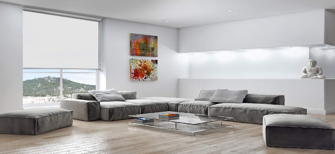 Rollo 3061 Wohnzimmer Weiß
