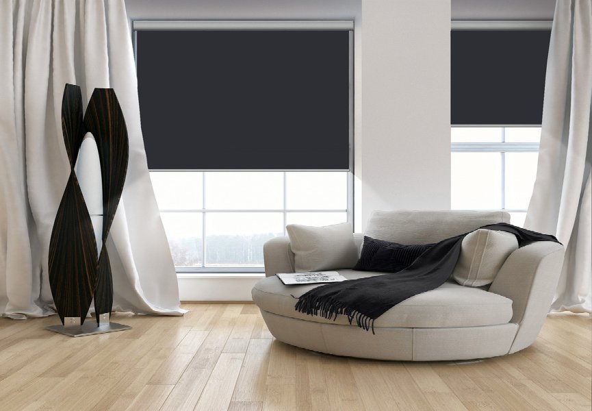 Rollo 3069 Wohnzimmer Schwarz