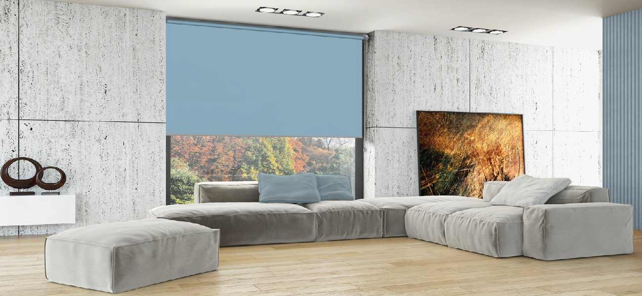 Rollo 3073 Wohnzimmer Blau