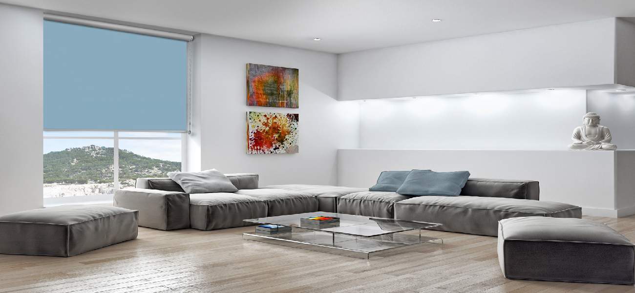 Rollo 3073 Wohnzimmer Blau