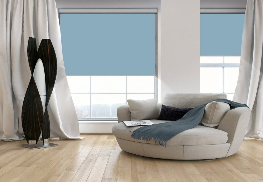 Rollo 3073 Wohnzimmer Blau