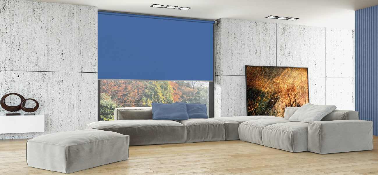 Rollo 3074 Wohnzimmer Blau