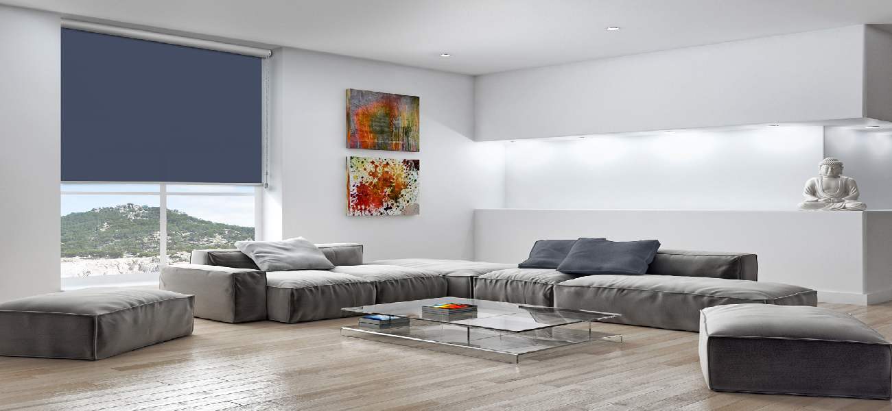 Rollo 3075 Wohnzimmer Blau