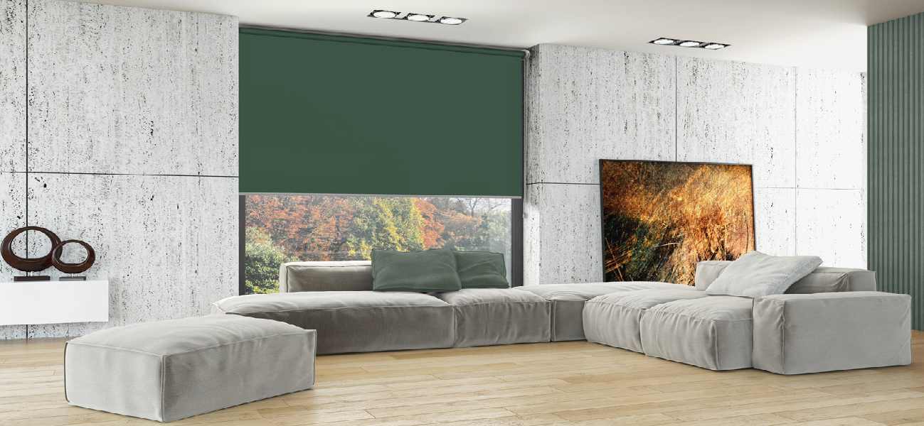 Rollo 3077 Wohnzimmer Grün
