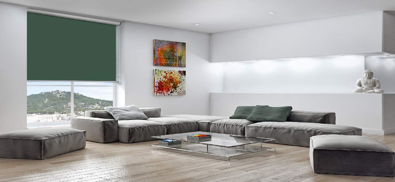 Rollo 3077 Wohnzimmer Grün