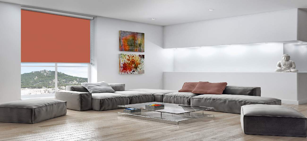 Rollo 3084 Wohnzimmer Braun