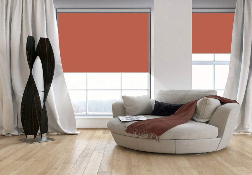 Rollo 3084 Wohnzimmer Braun