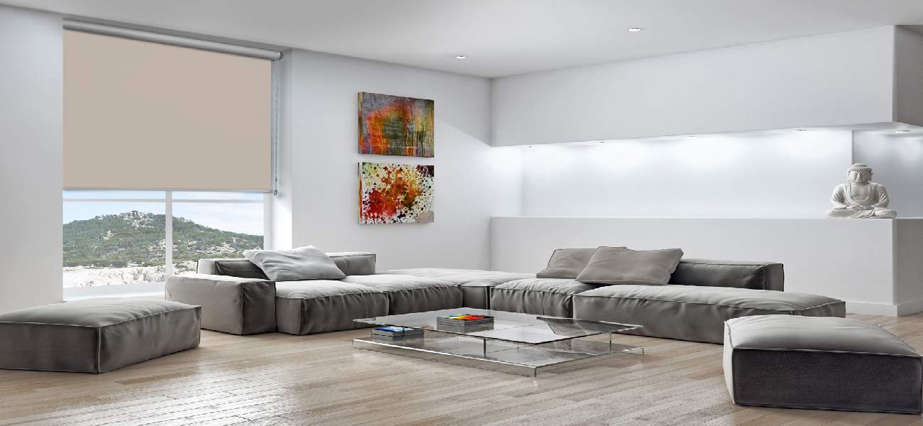 Rollo 3087 Wohnzimmer Kassette Beige