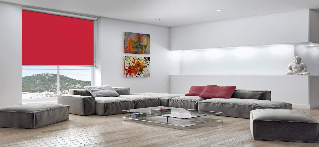 Rollo 3517 Wohnzimmer Kassette Rot