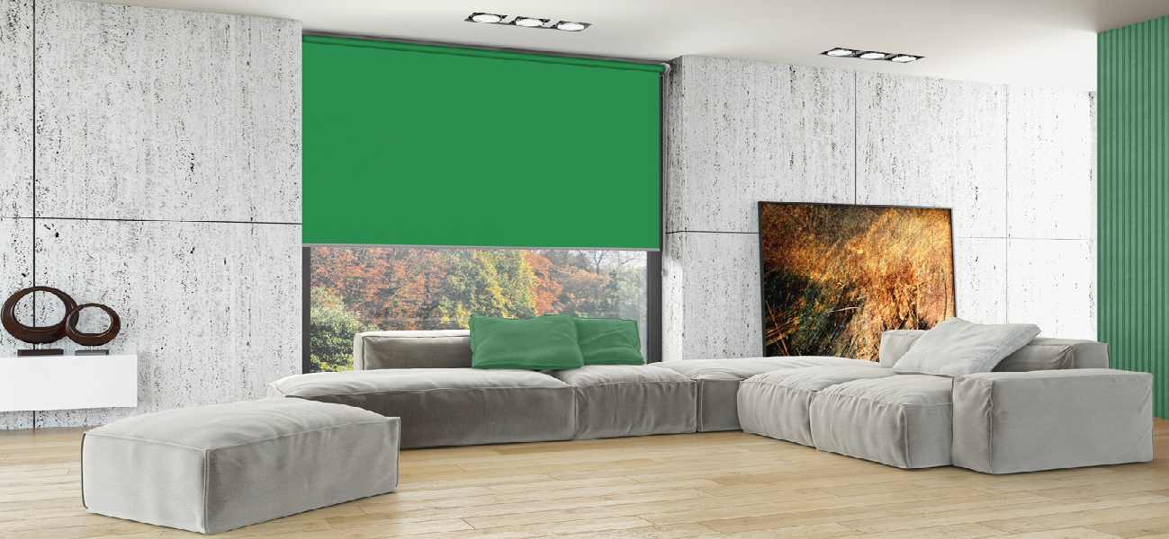 Rollo 3519 Wohnzimmer Grün