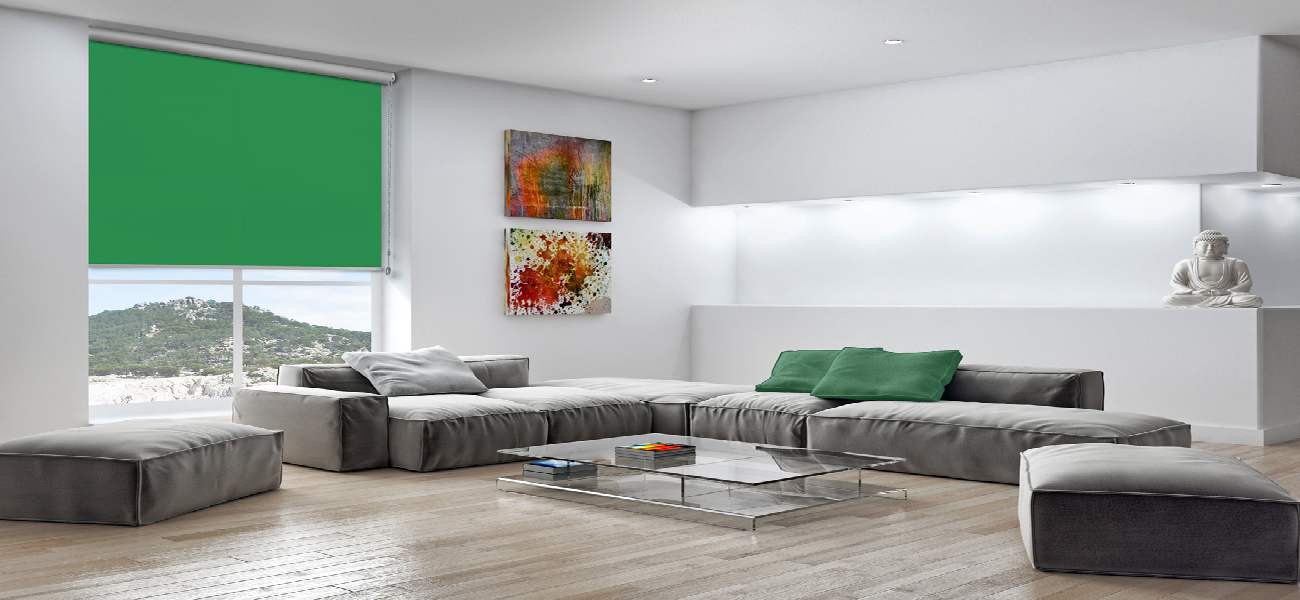 Rollo 3519 Wohnzimmer Grün