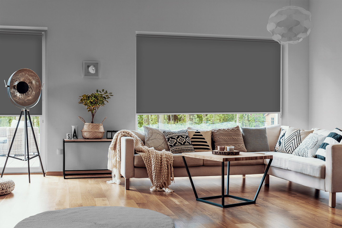 Rollo Blackout Reflex 3758 Wohnzimmer