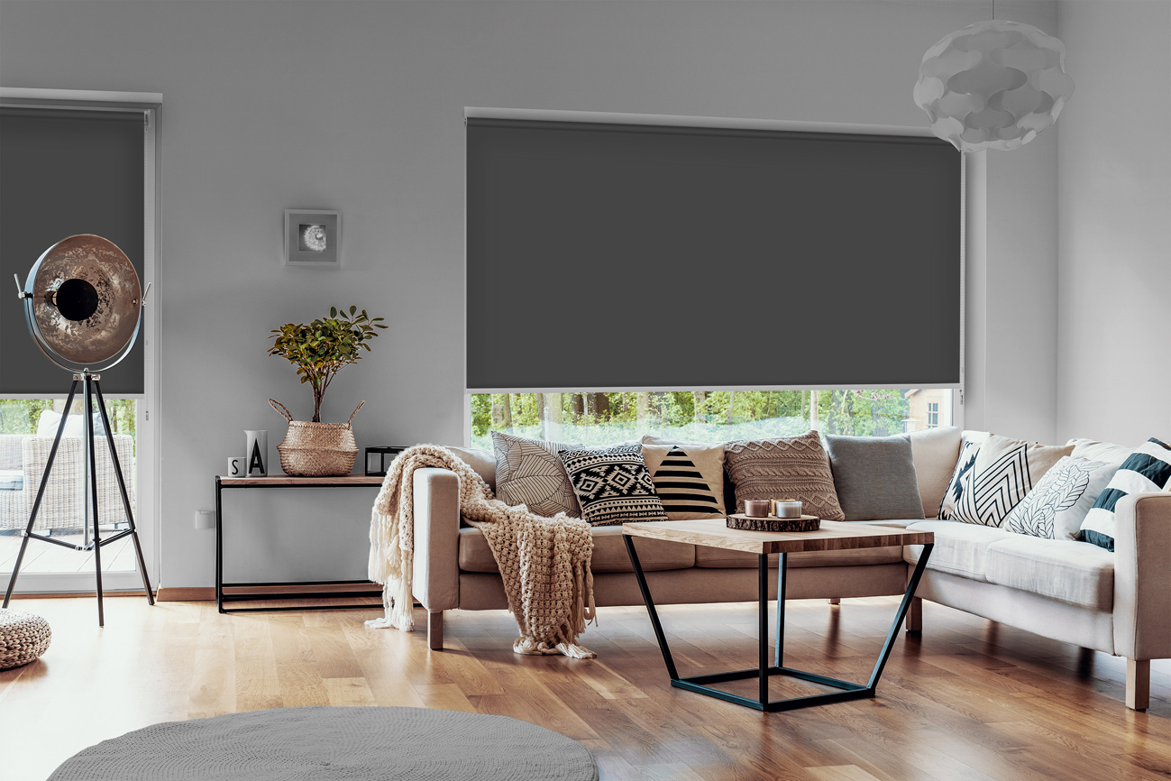 Rollo Blackout Reflex 3759 Wohnzimmer
