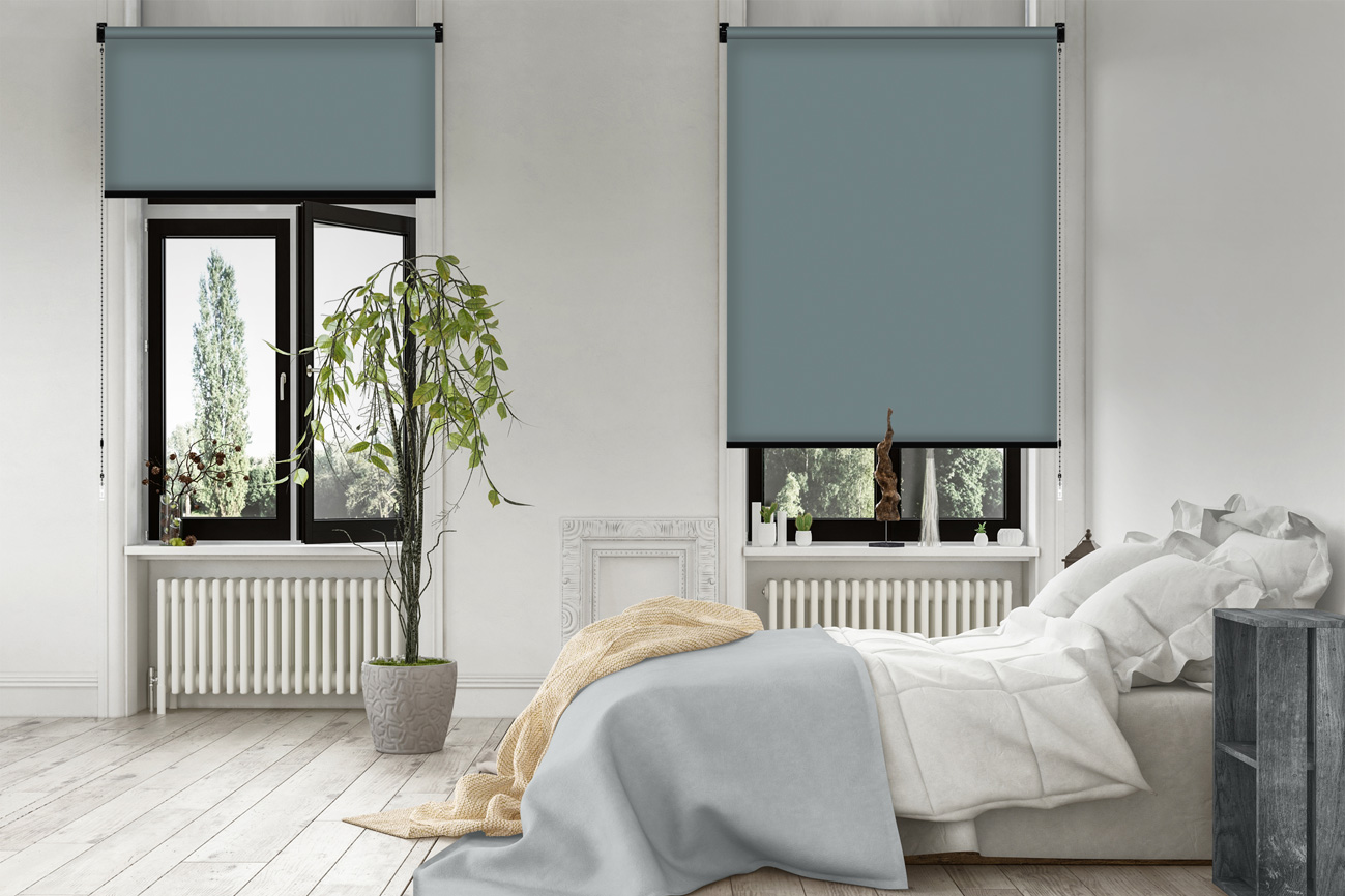 Rollo Blackout Reflex 3885 Schlafzimmer