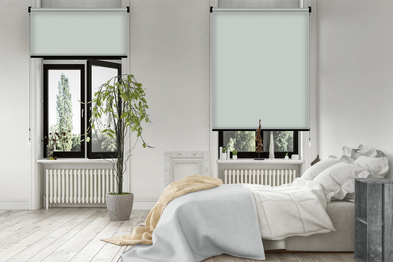 Rollo Blackout Reflex 3887 Schlafzimmer