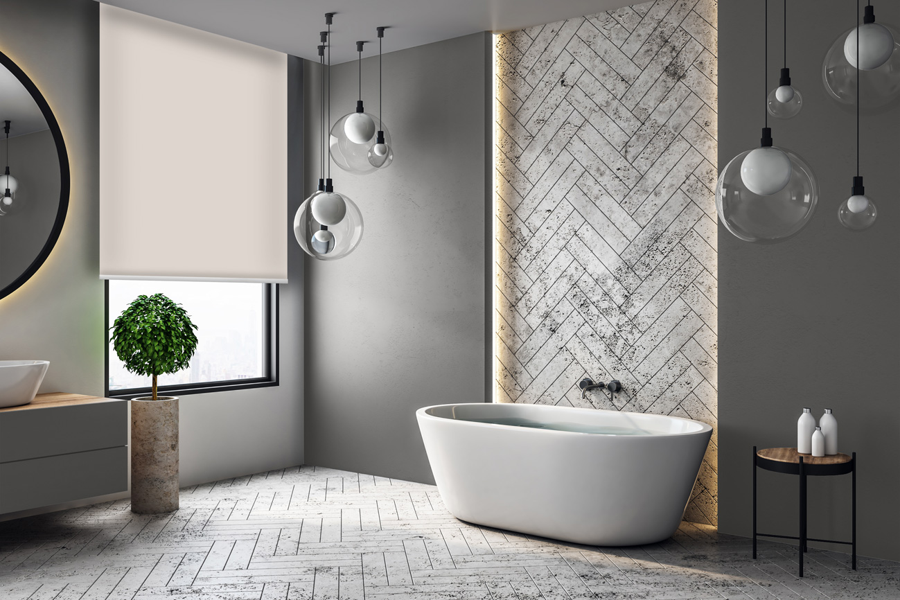 Rollo Blackout Reflex 3888 Badezimmer