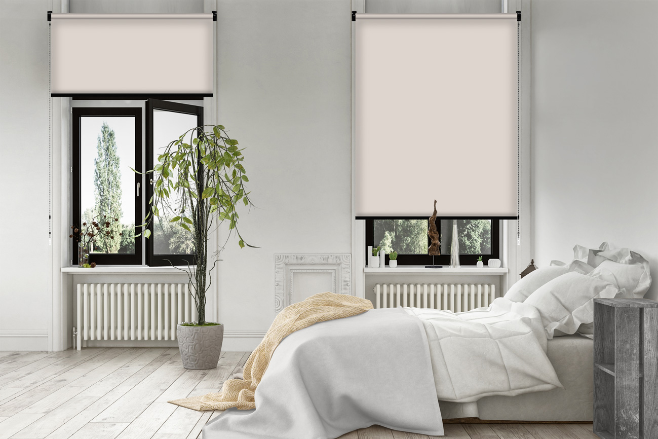 Rollo Blackout Reflex 3888 Schlafzimmer