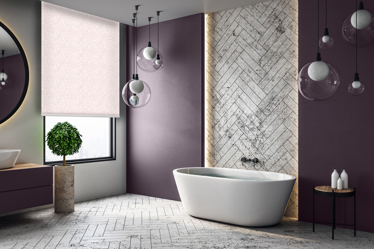 Rollo Blackout Safari 3868 Badezimmer