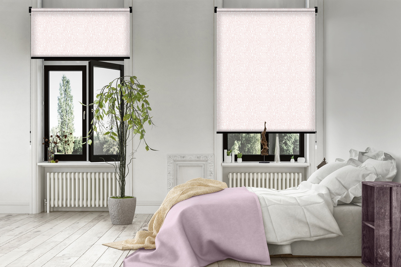 Rollo Blackout Safari 3868 Schlafzimmer