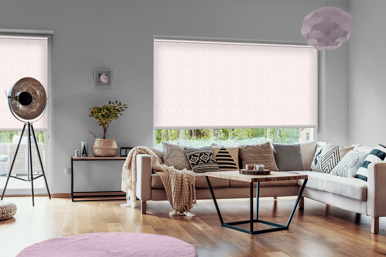 Rollo Blackout Safari 3868 Wohnzimmer