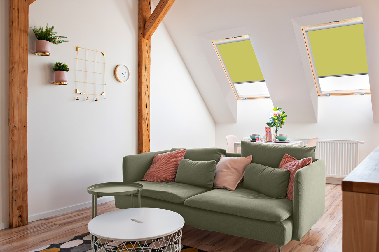 Rollo Blackout Sky 3879 Wohnzimmer